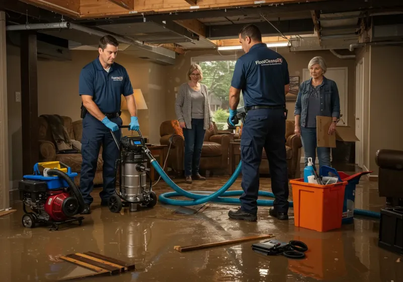 Basement Water Extraction and Removal Techniques process in Seymour, IN