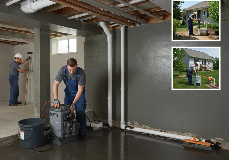 Basement Waterproofing and Flood Prevention process in Seymour, IN